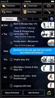 gymgoal pro iphone capturas de pantalla 2