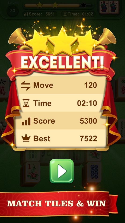 #4. Mahjong Solitaire: Match Tiles (iOS) 由: Noodle Games Limited