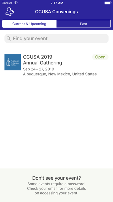 Screenshot #1 pour CCUSA Convenings
