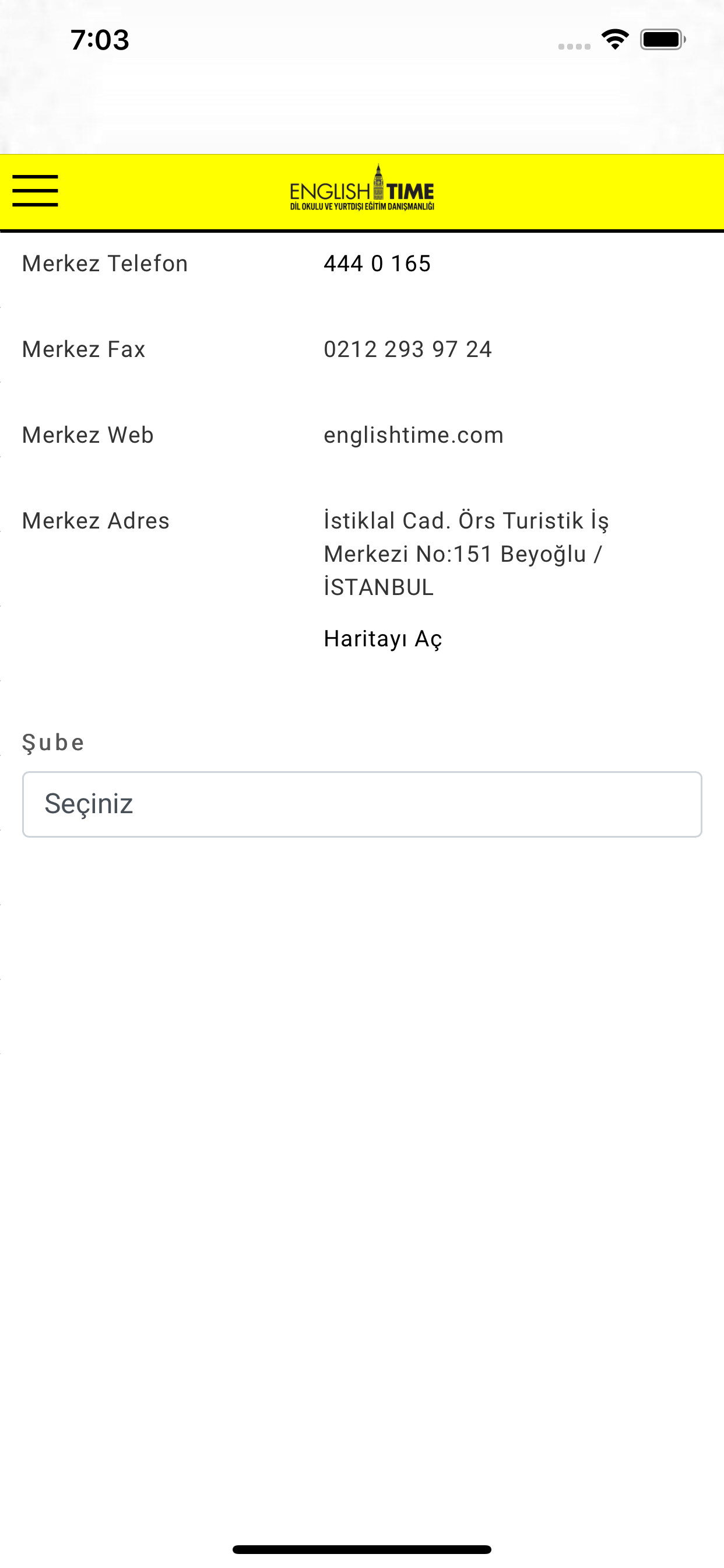 ENGLISH TIME DIL OKULLARI