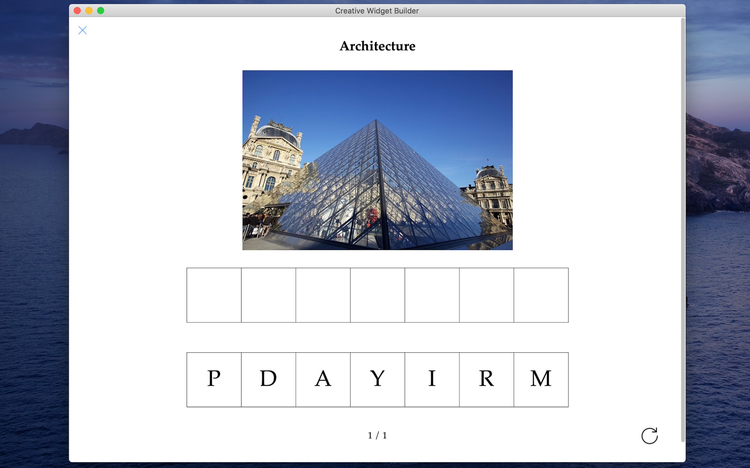 Creative Widget Builder