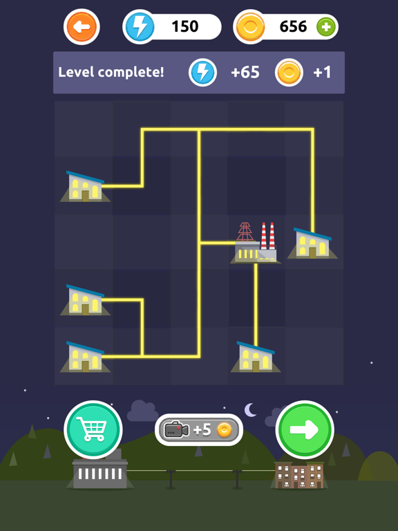 Screenshot #5 pour Power Lines - Logic Puzzles