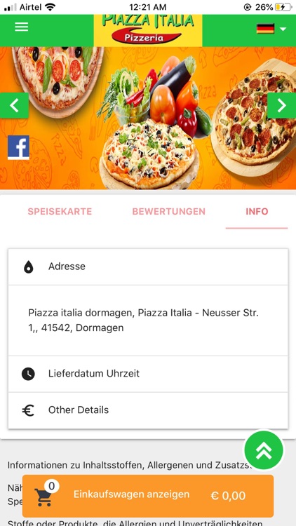 Piazza Italia Pizzeria