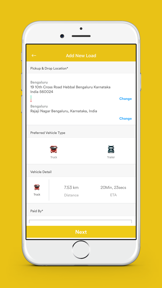 Truckr-On-demand Trucks screenshot