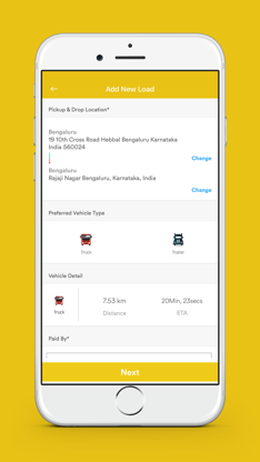 Truckr-On-demand Trucks screenshot 3
