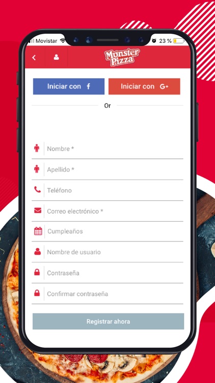 Monster pizza App screenshot-3