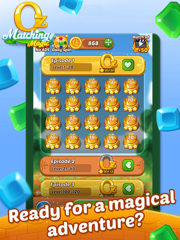Matching Magic: Oz iPad screenshot 6 - Games app