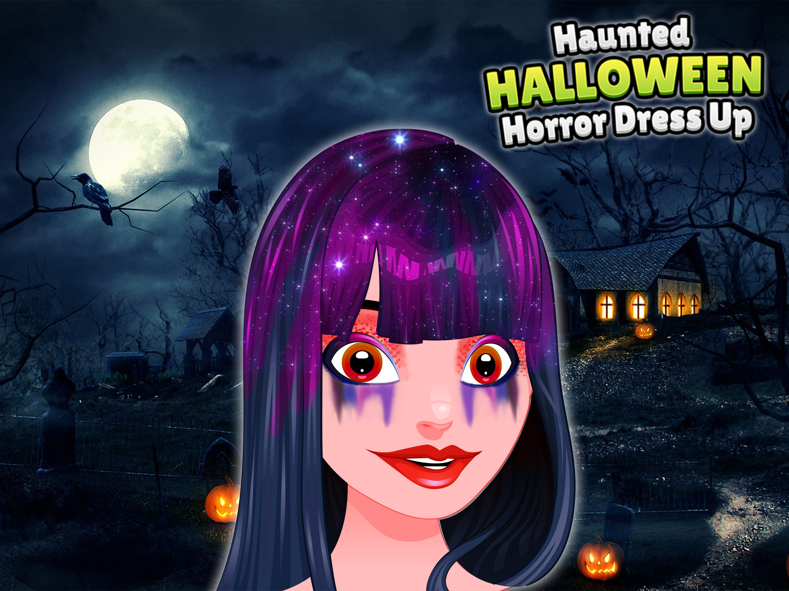 Halloween Makeup: DressUp Game screenshot 4