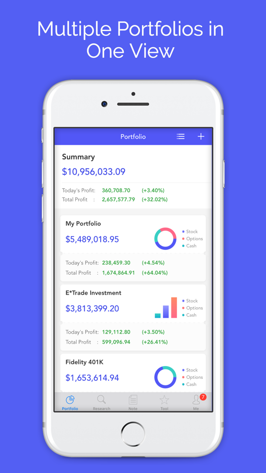#1. Active Portfolio with Alerts (iOS) 由: Mobile Interactive LLC