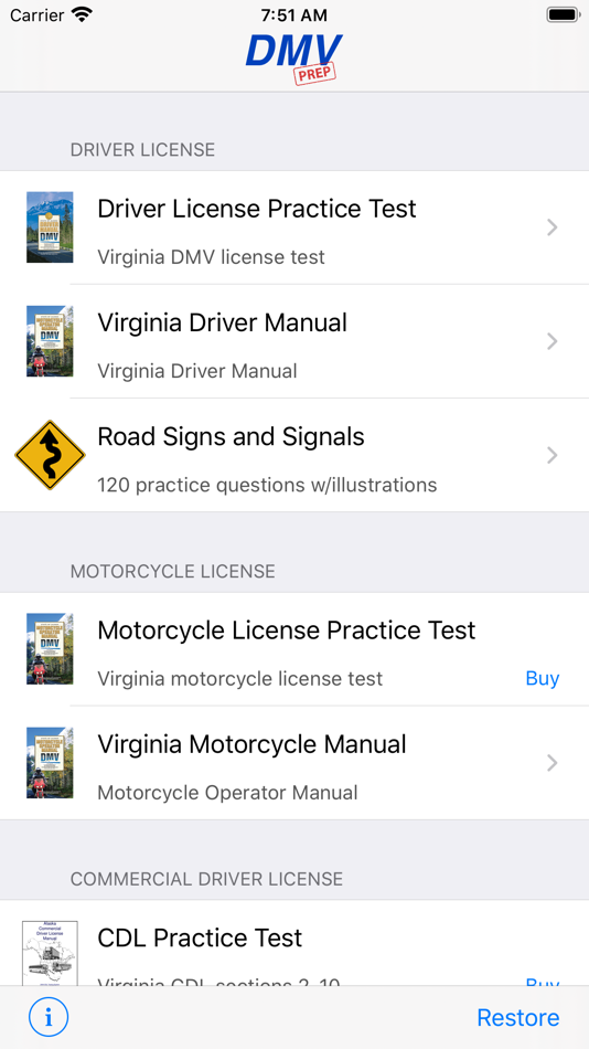 Virginia DMV Test Prep - 5.4 - (iOS)