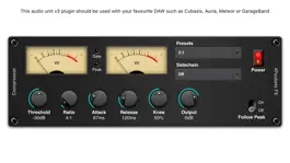 Game screenshot Audio Compressor AUv3 Plugin mod apk