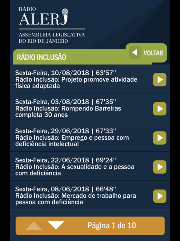 Screenshot #5 pour Rádio Alerj