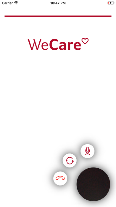WeCare Programme Screenshot