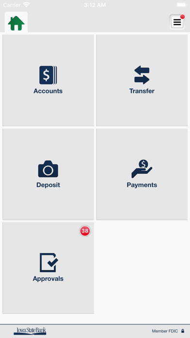 Iowa State Bank Business Screenshot