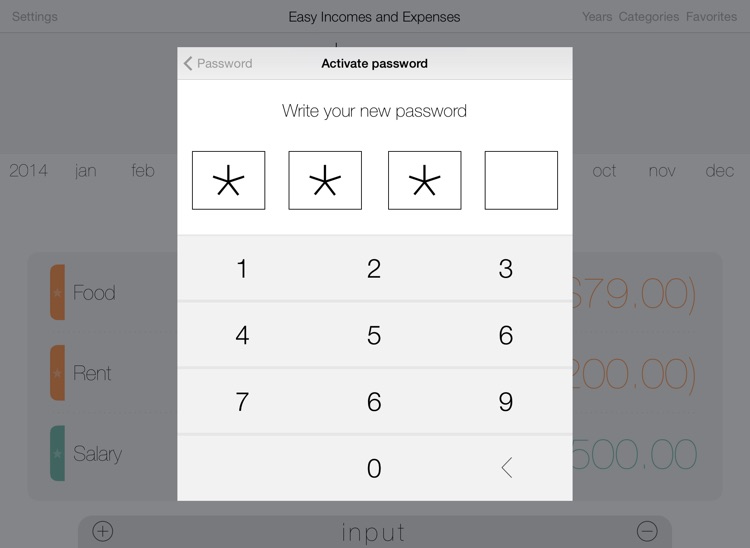 Easy Incomes and Expenses screenshot-4