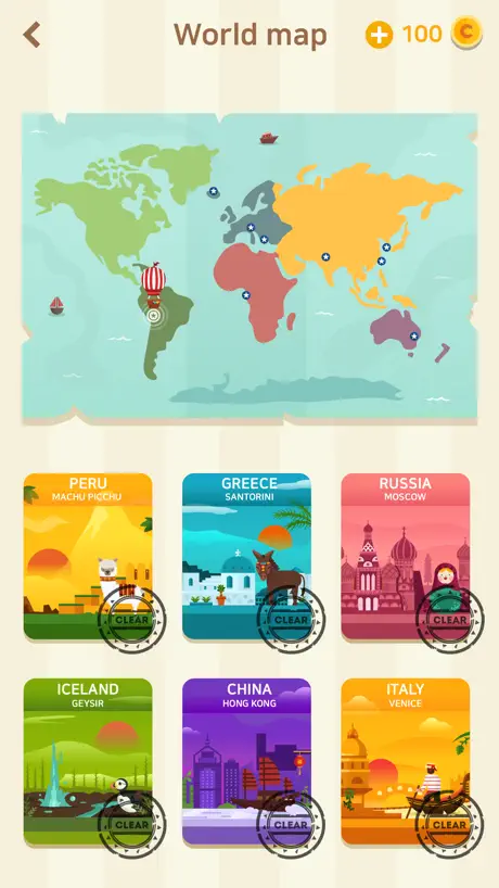 WORD TOWER - World Trip