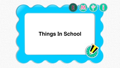 Screenshot #1 pour Picture Dictionary - School