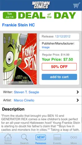 Game screenshot Midtown Comics apk