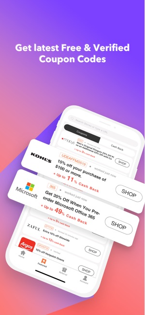 Coupert - Coupons & Cash Back(圖3)-速報App