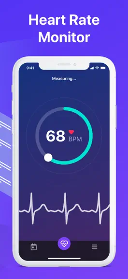 Game screenshot Heart Rate Monitor - Pulse App apk