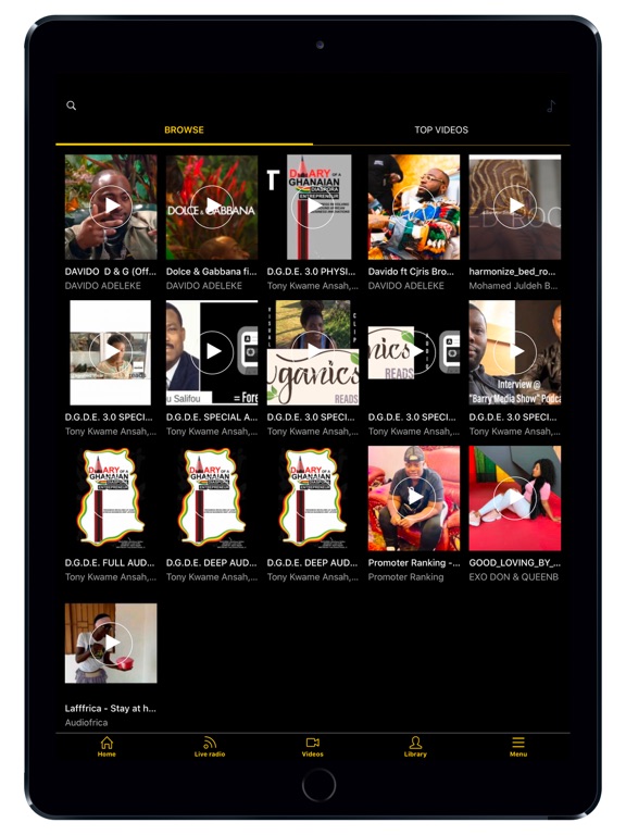 Screenshot #5 pour Audiofrica