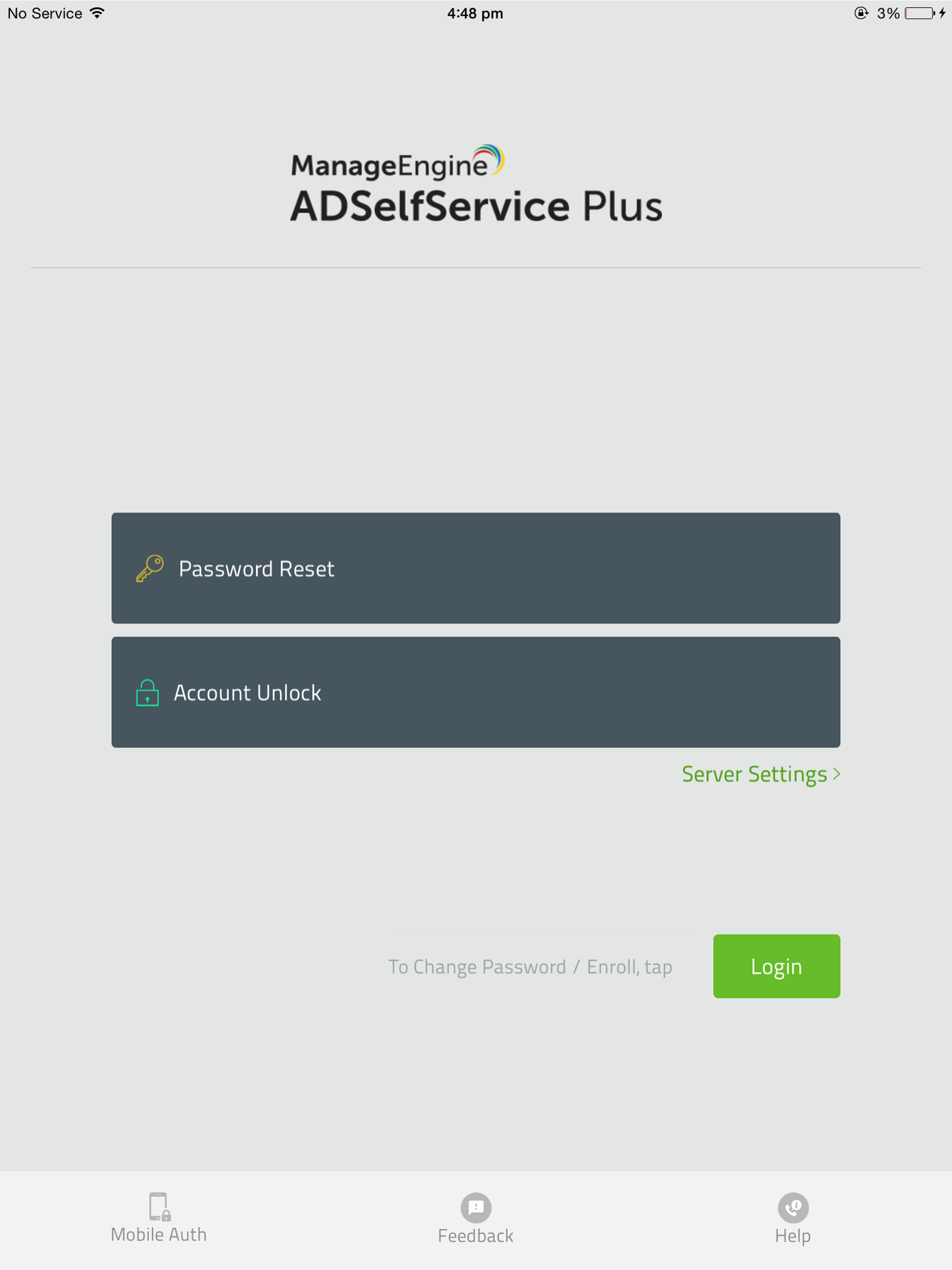 ManageEngine ADSelfServicePlus