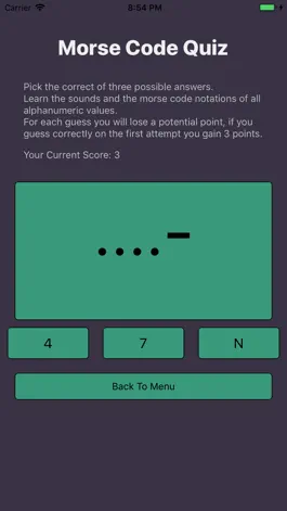 Game screenshot Morse Code Flashcards+Quizzes apk
