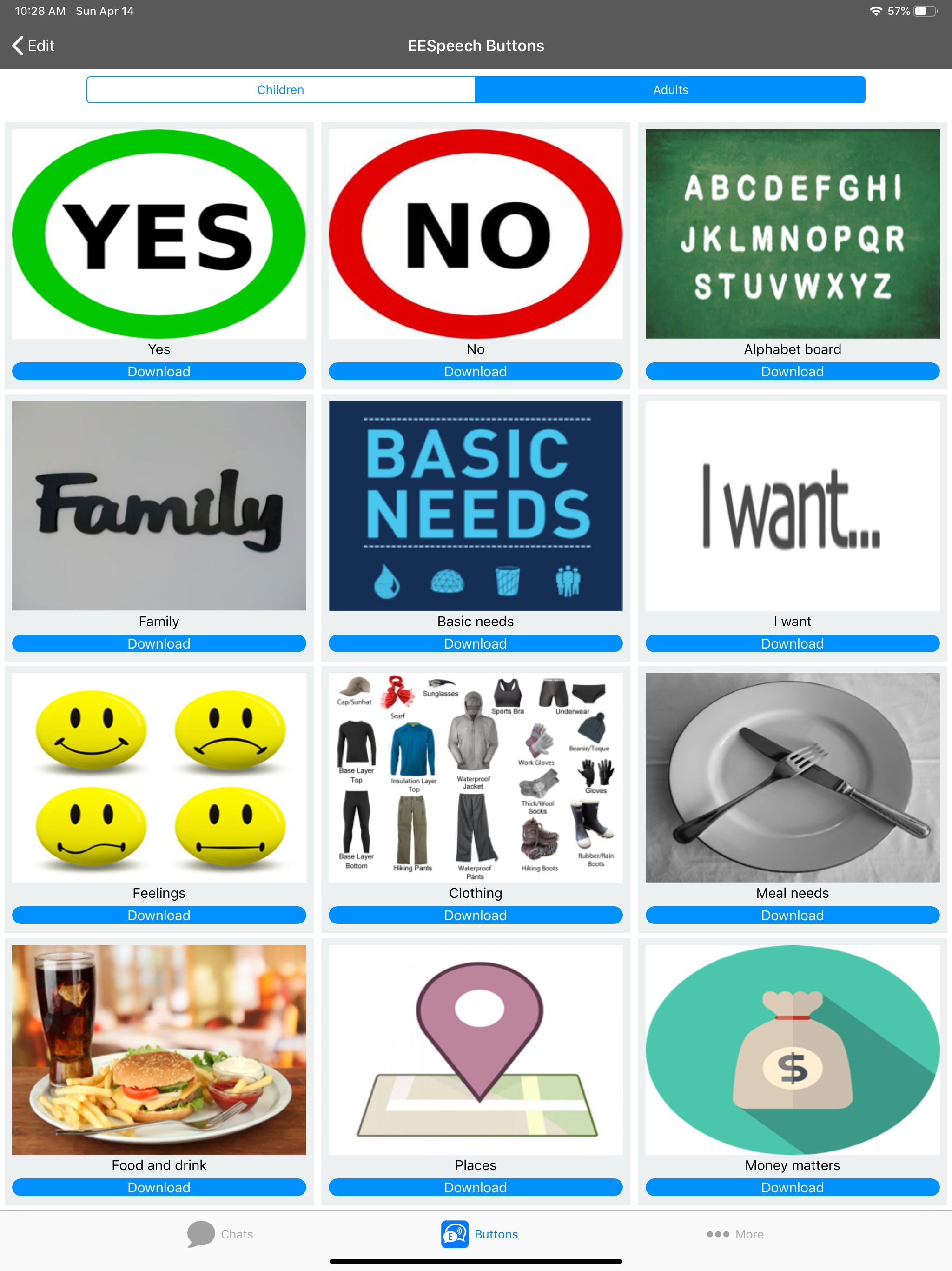 EESpeech Chat - AAC screenshot 8