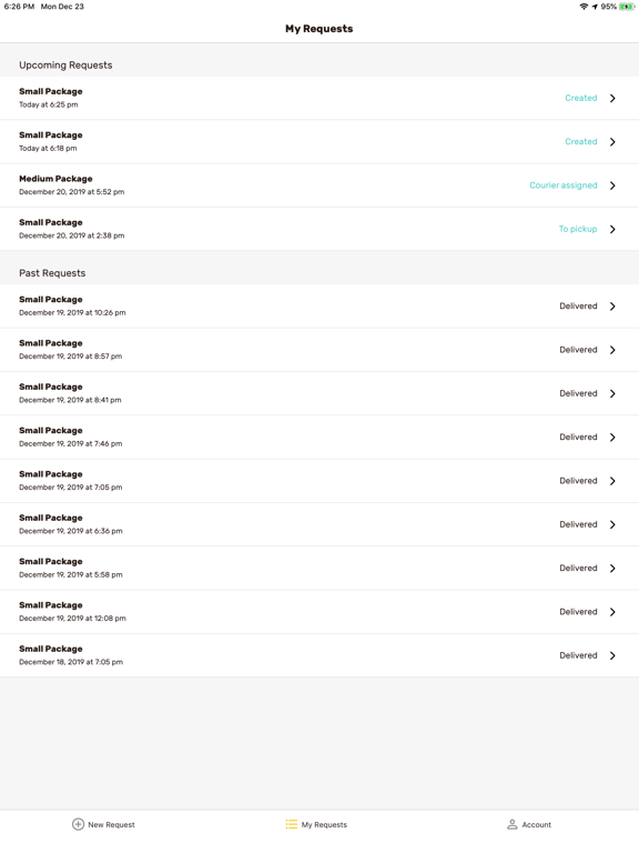SendASAP iPad screenshot 5 - Business app