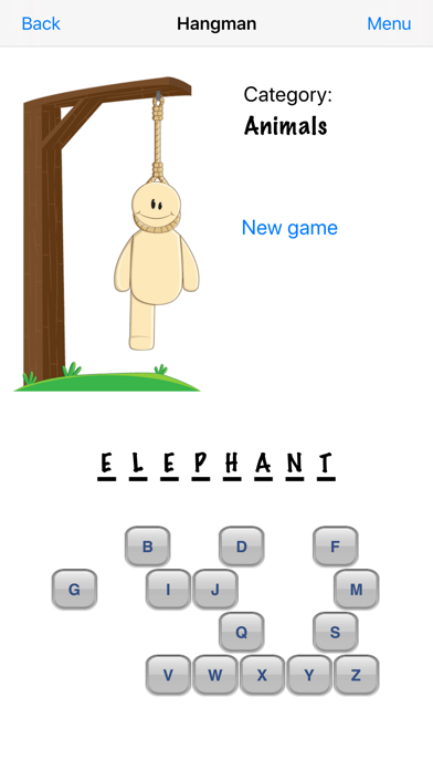 Hangman - The Best Game Screenshot