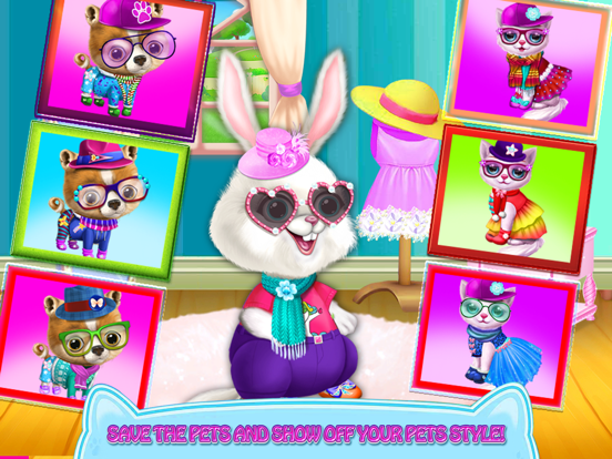 ER Pet Vet - Fluffy Puppy iPad screenshot