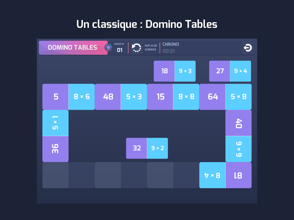 #7. Défi Tables (iOS) Podle: Christophe Auclair