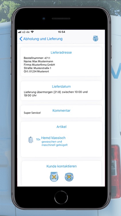 WaschMal Fahrer App