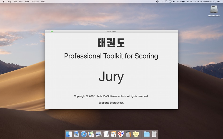 #1. Jury (macOS) By: UschuDo Softwaretechnik Dipl.-Ing. (FH) Uwe Schuss