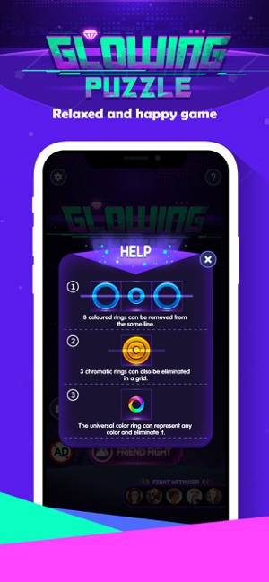 Glowing color Puzzle(圖2)-速報App