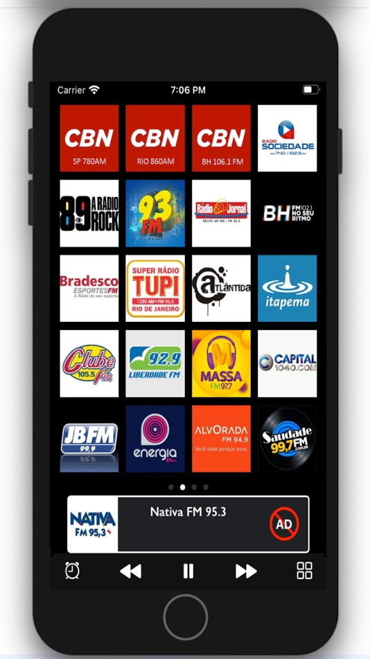 #2. Radios Brasil (iOS) De: Omar Benslimane