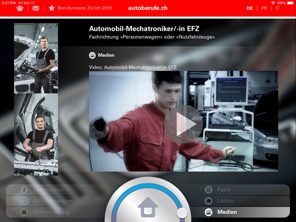 #3. AGVS Berufsinfo (iOS) By: Auto Gewerbe Verband Schweiz (AGVS)