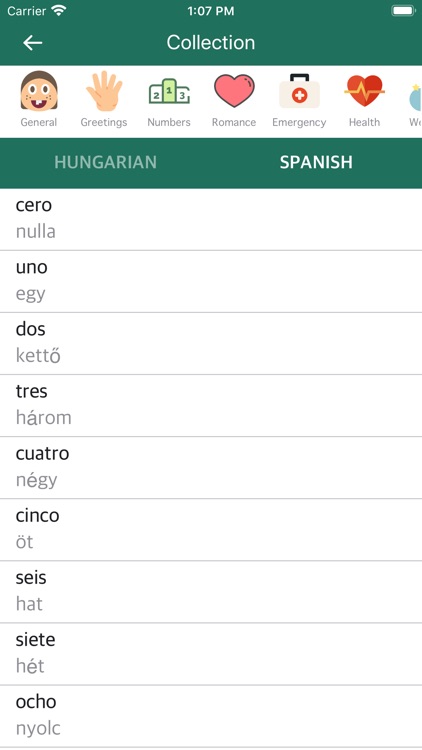 Hungarian Spanish Dictionary