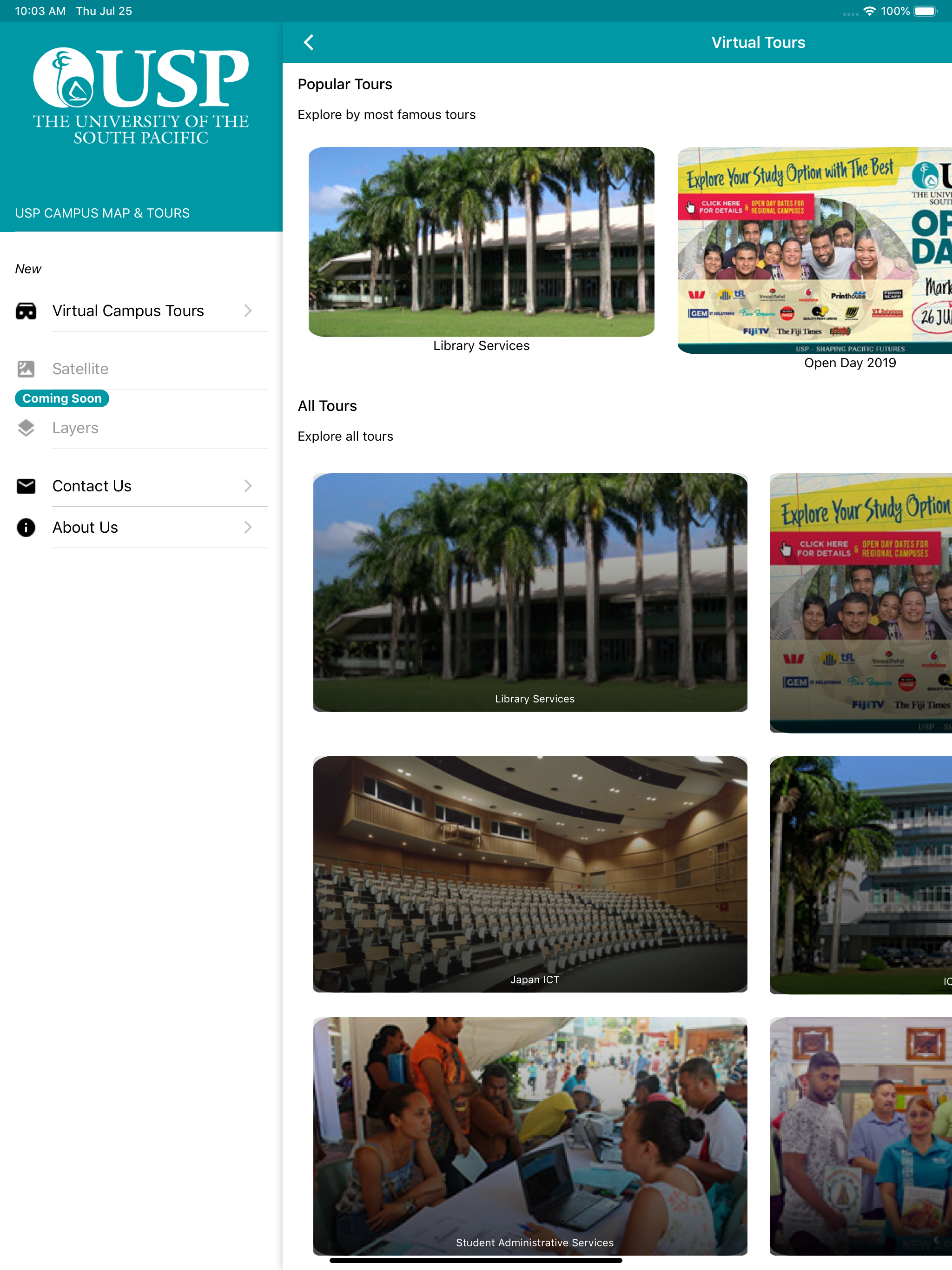 USP Campus Map & Tours