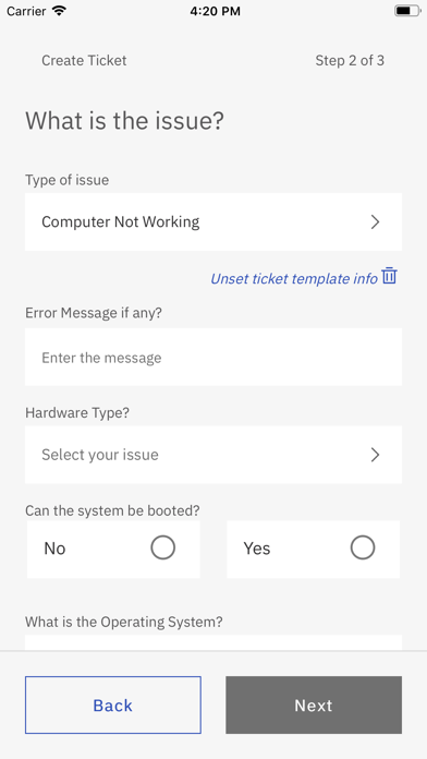 IBM Control Desk screenshot 4