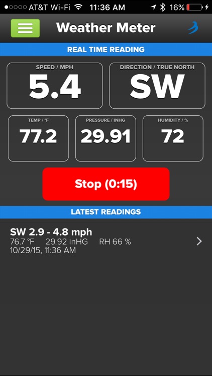 Wind & Weather Meter