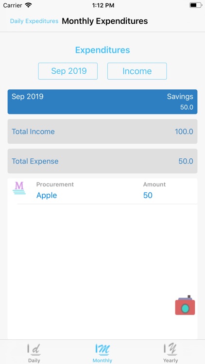 Daily Expenditures screenshot-3