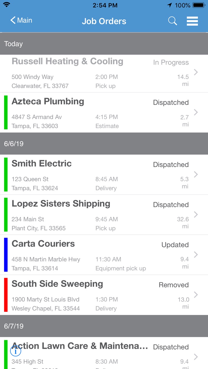 iPhone screenshot