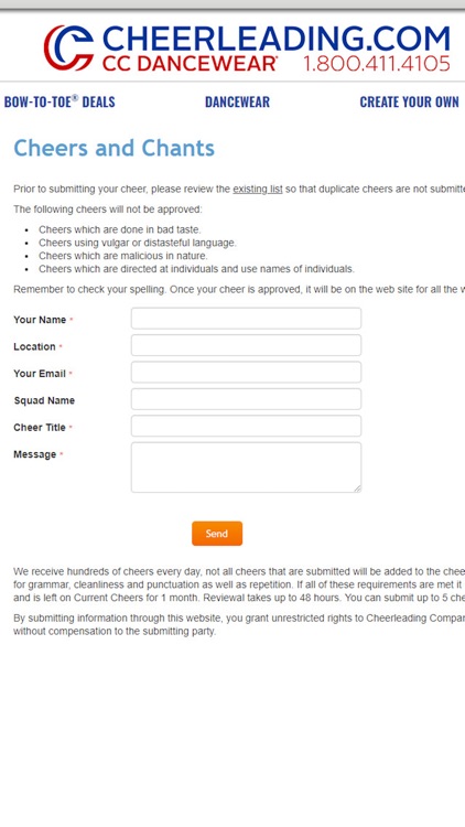 Cheerleading Company