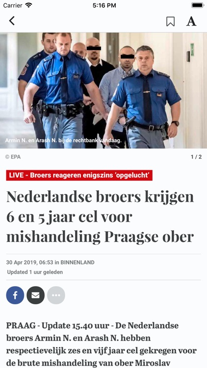 De Telegraaf nieuws