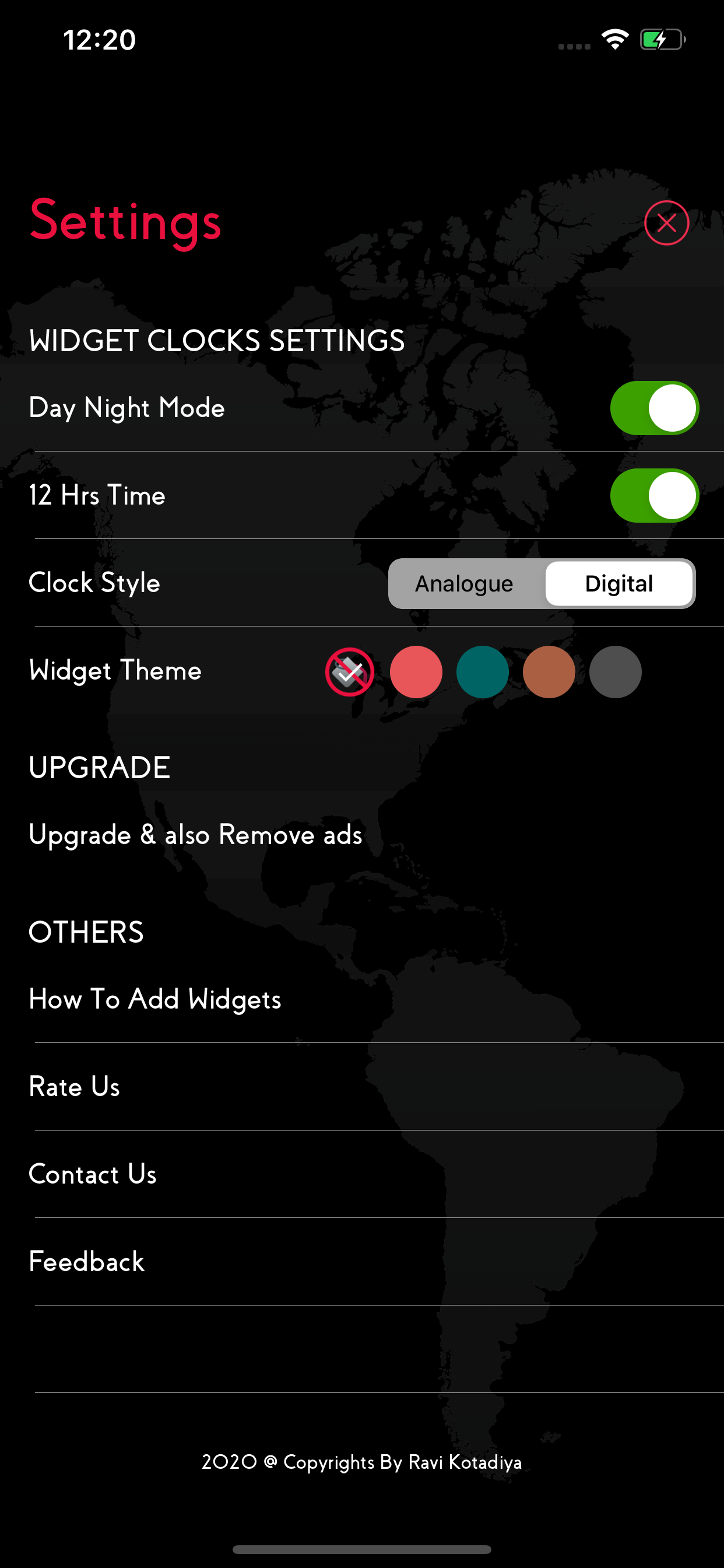 World Clocks - Widget screenshot 6