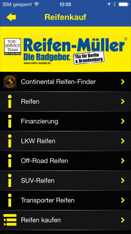 Reifen Müller screenshot-3