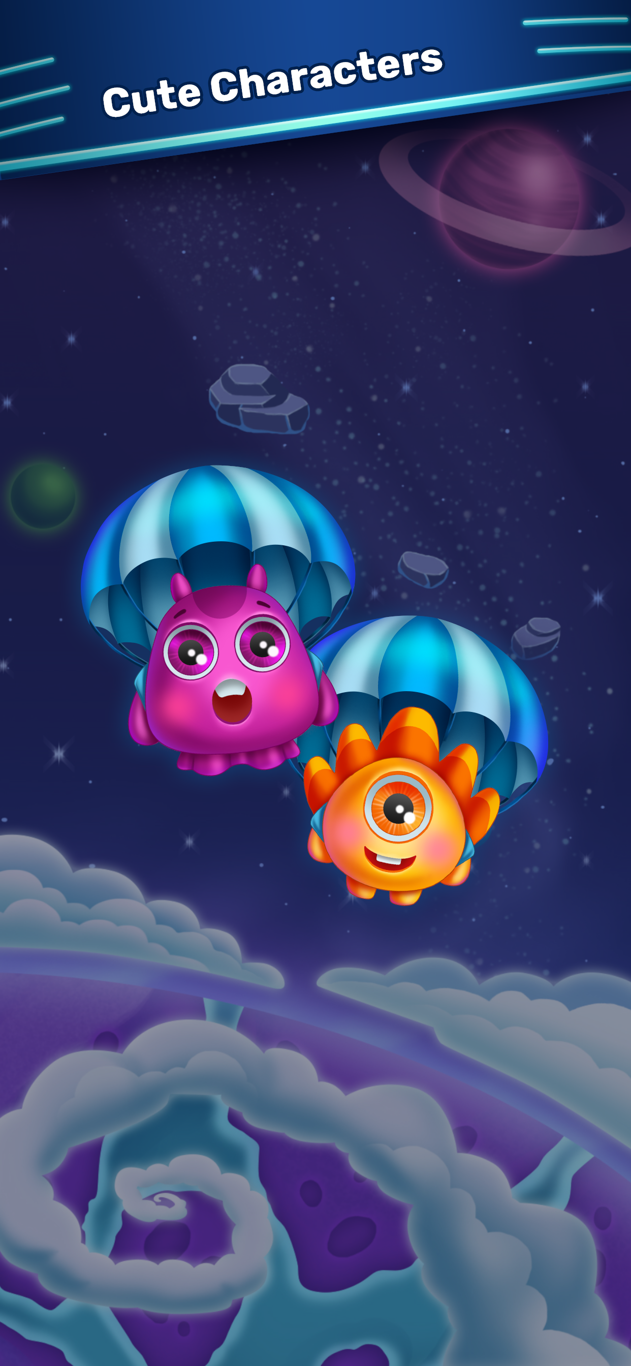 Alien Rescue match3 screenshot 3