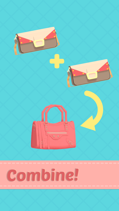 screenshot of Happy Handbags - Click & Merge 2