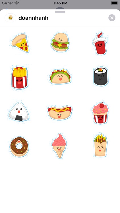 Nhãn Dán Đồ Ăn Nhanh